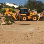 Excavación obra Baluard del Rei